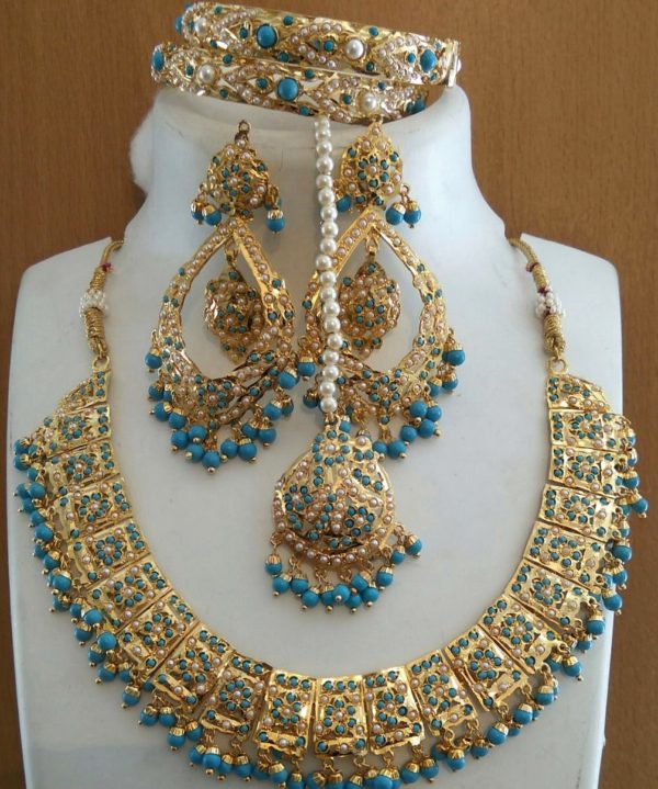 Jadao Bridal Set (Turquoise)