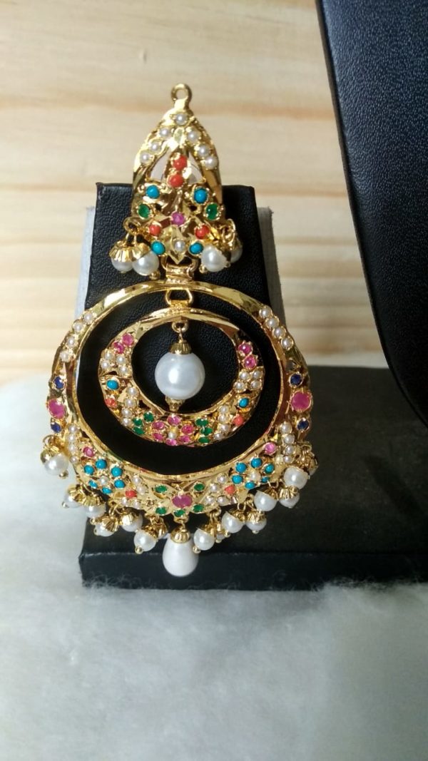 Bridal Nauratan Necklace - Image 2