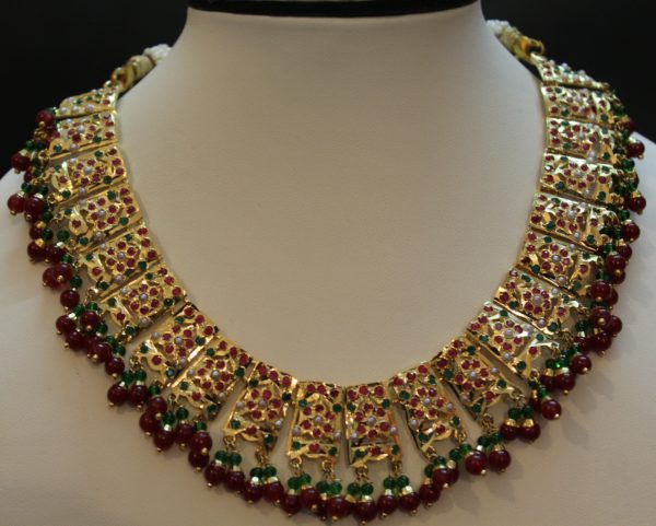 Gold Plated Jadao Neclace Set - Image 3